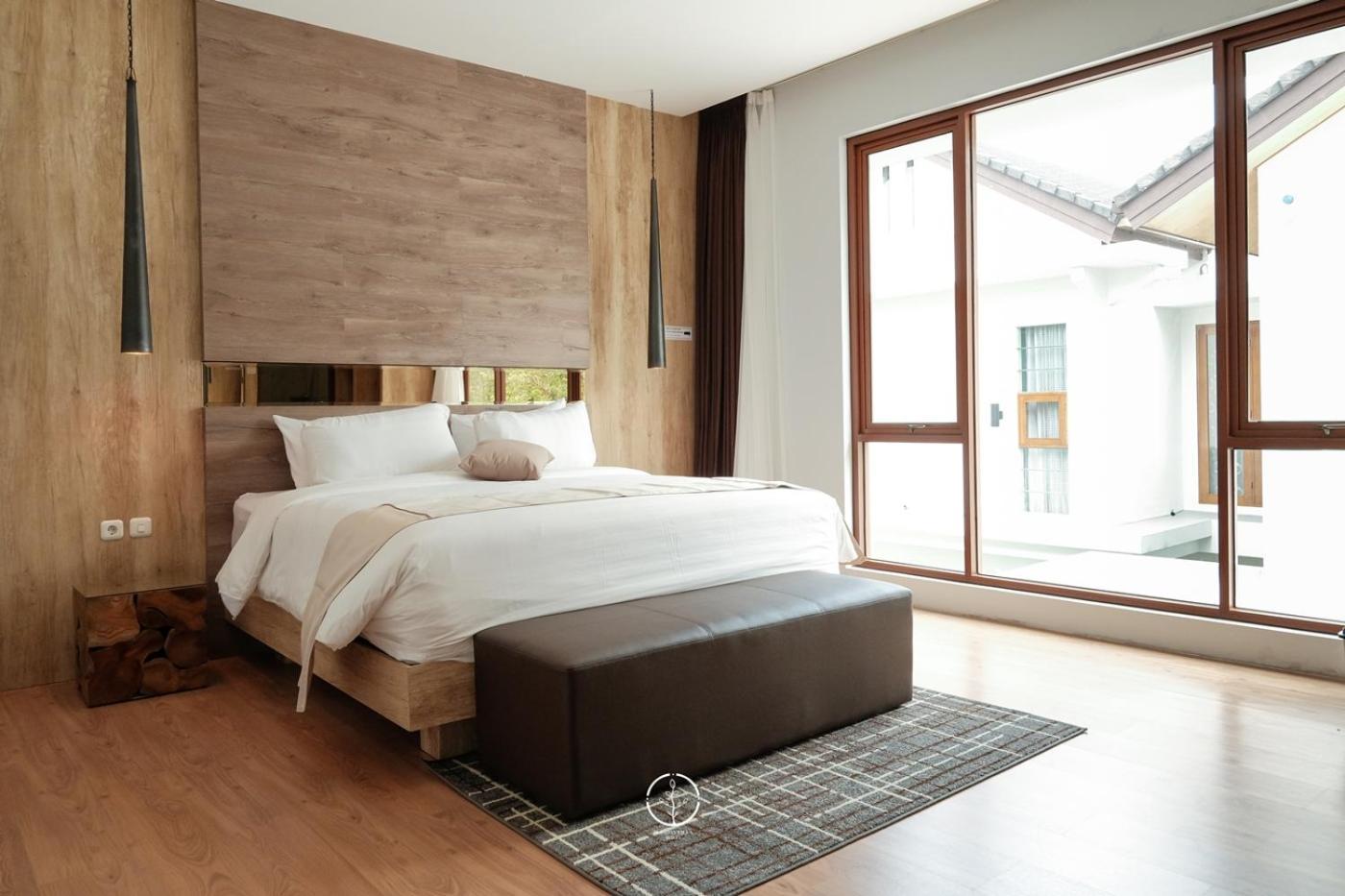 Asmaya Hill View Villa 7 Bedrooms With A Private Swimming Pool Bandung Exterior foto
